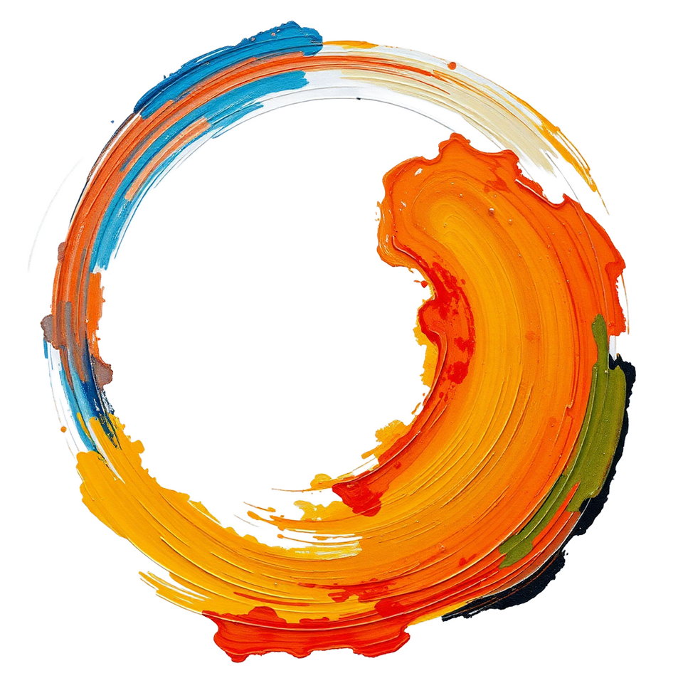 Transport paint swirl